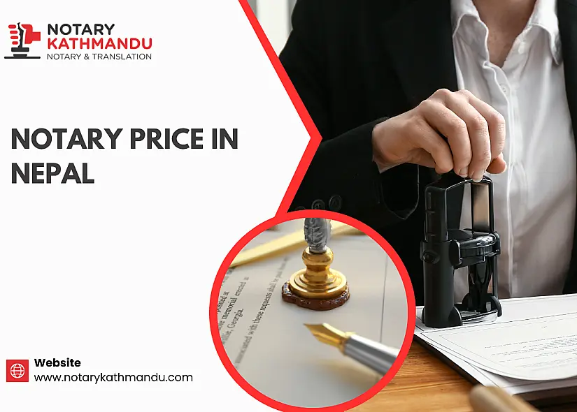 Notary Price in Nepal 2026: How Fees Work & How to Get a Real Quote
