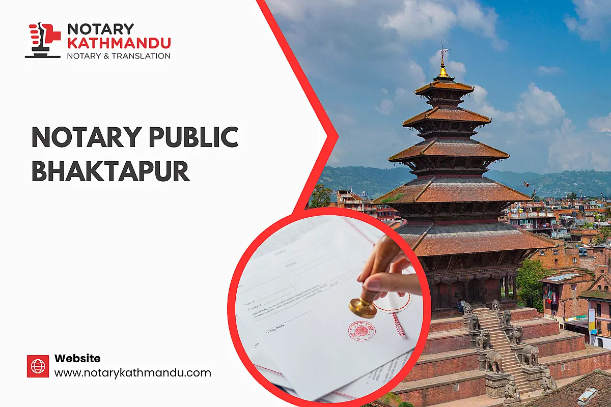 Notary Public in Bhaktapur 2026 &mdash; Online Notarisation + Courier