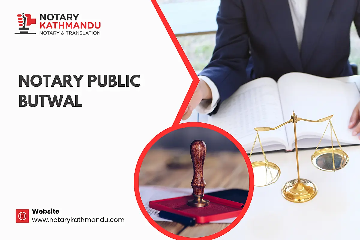 Notary Public in Butwal 2026 &mdash; Online Notarisation + Courier