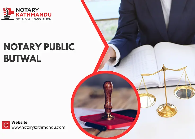 Notary Public in Butwal 2026 &mdash; Online Notarisation + Courier