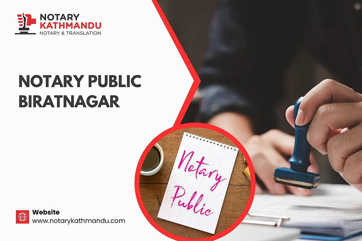 Notary Public in Biratnagar 2026 &mdash; Online Notarisation + Courier