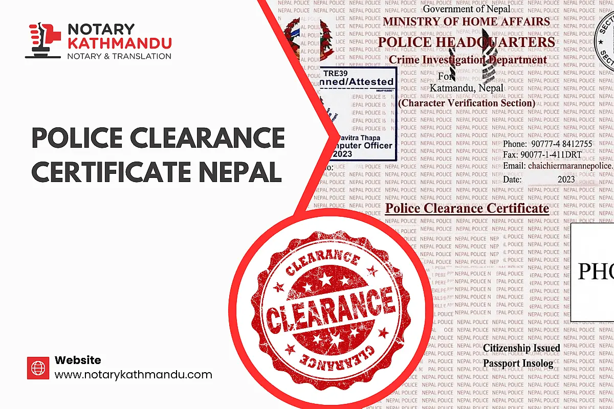 Police Clearance Certificate in Nepal 2026: Online Process & Uses