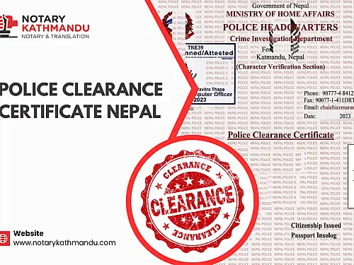 Police Clearance Certificate in Nepal 2026: Online Process & Uses