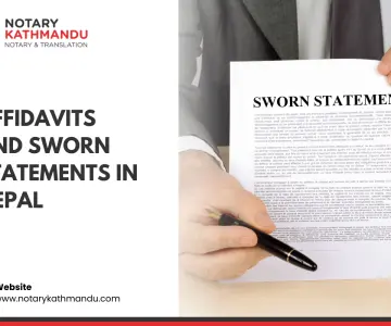 Affidavits and Sworn Statements